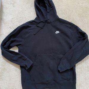 Lightly used black Nike hoodie